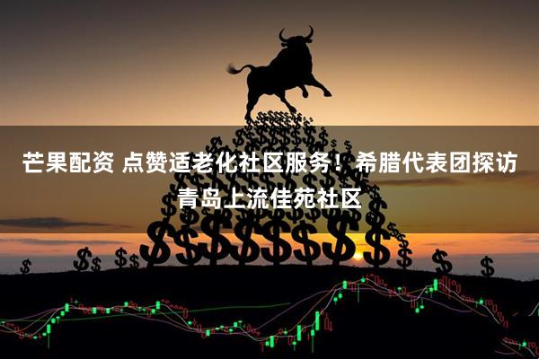 芒果配资 点赞适老化社区服务！希腊代表团探访青岛上流佳苑社区