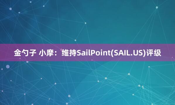 金勺子 小摩：维持SailPoint(SAIL.US)评级