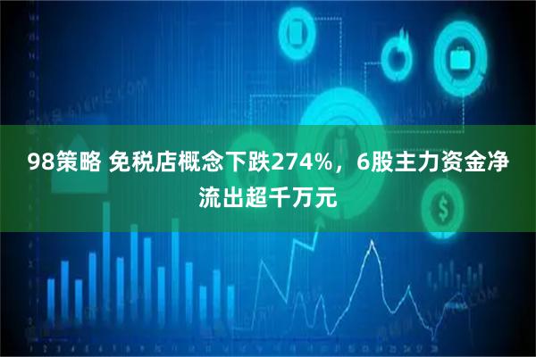 98策略 免税店概念下跌274%，6股主力资金净流出超千万元